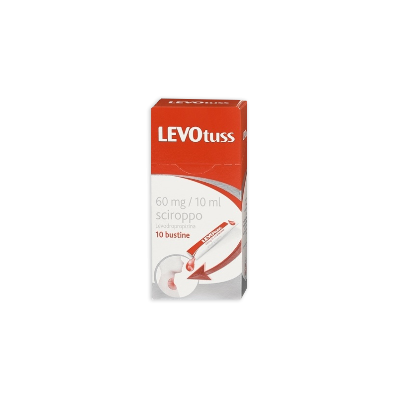 Dompe' Farmaceutici Levotuss 60mg/10ml Sciroppo Levodropropizina