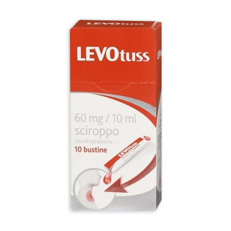 Dompe' Farmaceutici Levotuss 60mg/10ml Sciroppo Levodropropizina