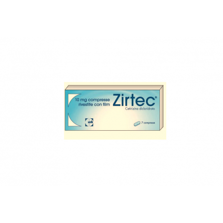 Ucb Pharma Zirtec 10 Mg Compresse Rivestite Con Film Cetirizina Dicloridrato 7 compresse