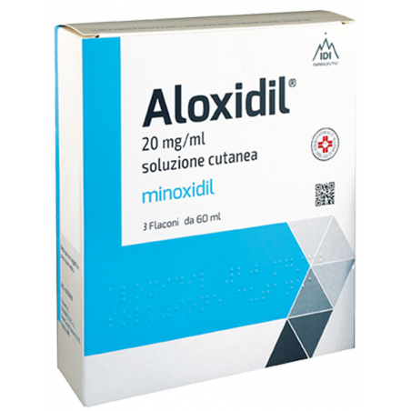 Idi Farmaceutici Aloxidil 20 Mg/ml Soluzione Cutanea Minoxidil