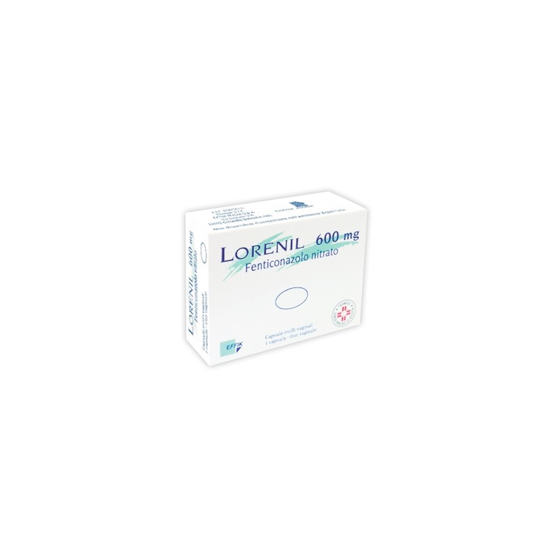 Lorenil 600 Mg 1 Capsula Molli Vaginali