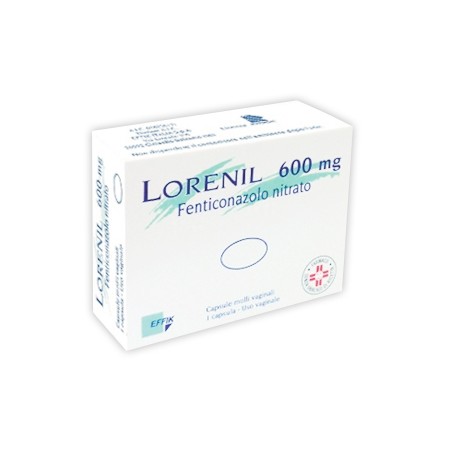 Lorenil 600 Mg 1 Capsula Molli Vaginali