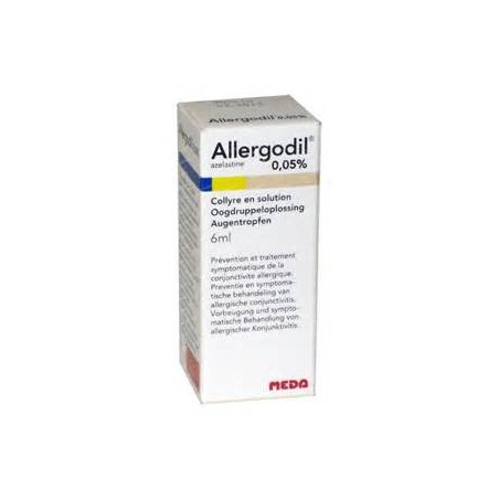 Viatris Healthcare Limited Allergodil 0,5 Mg/ml Collirio, Soluzione Azelastina Cloridrato