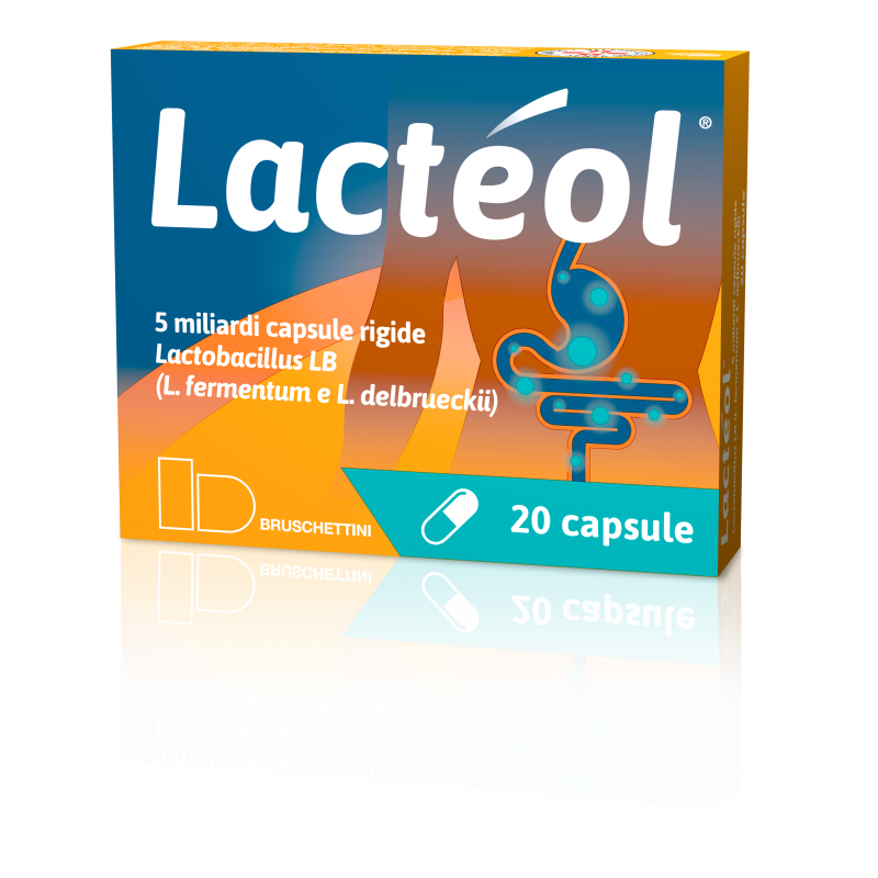 Lacteol 5 Miliardi 20 Capsule Rigide fermenti lattici