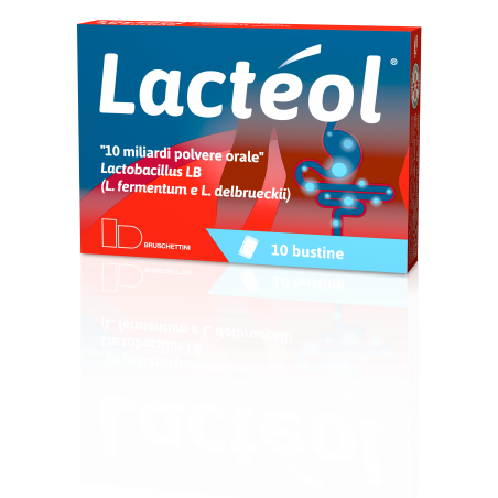 Lacteol 10 Miliardi Polvere Orale 10 bustine fermenti lattici