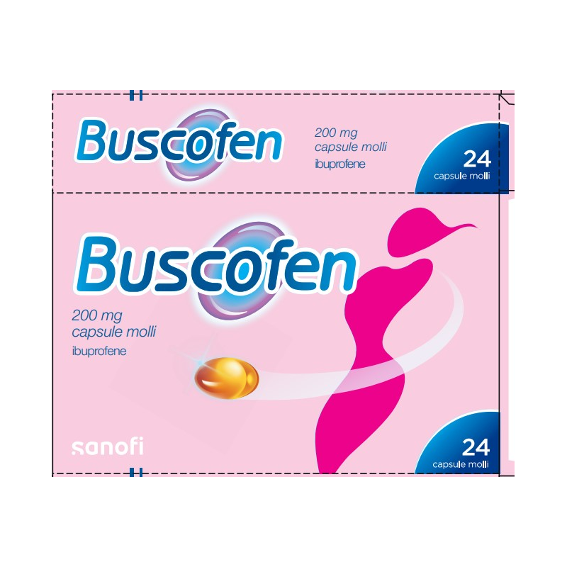 Buscofen 200 Mg 24 Capsule Molli Ibuprofene