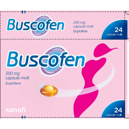 Buscofen 200 Mg 24 Capsule Molli Ibuprofene