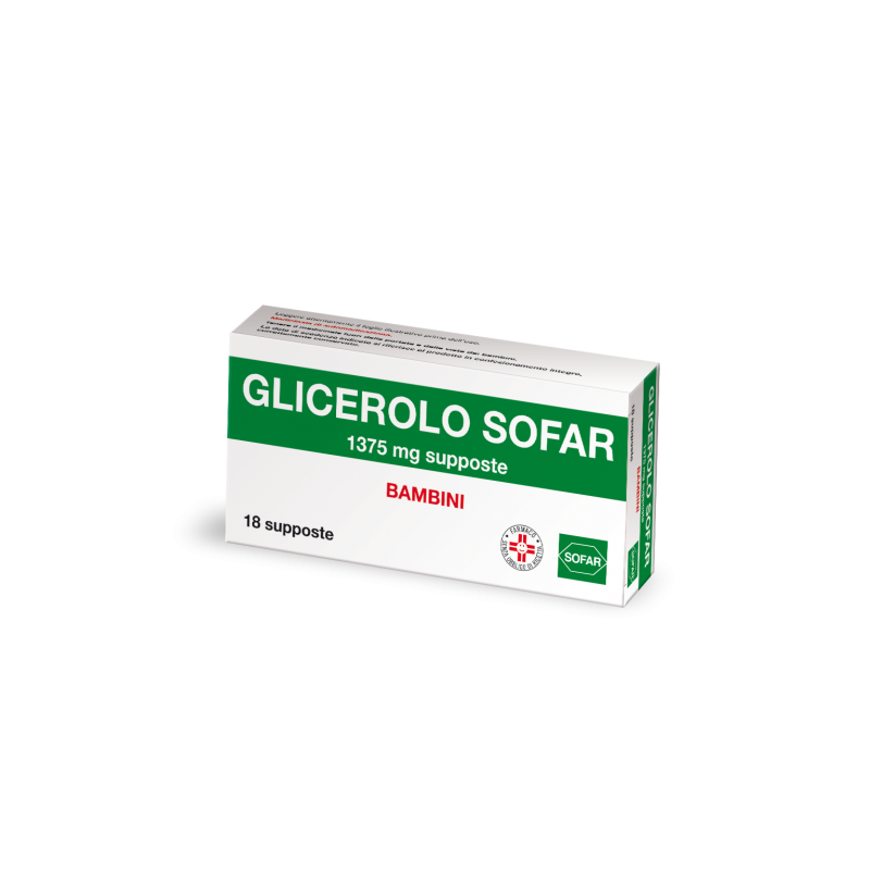 Glicerolo Alfasigma Bambini 1375 Mg Supposte 18 supposte