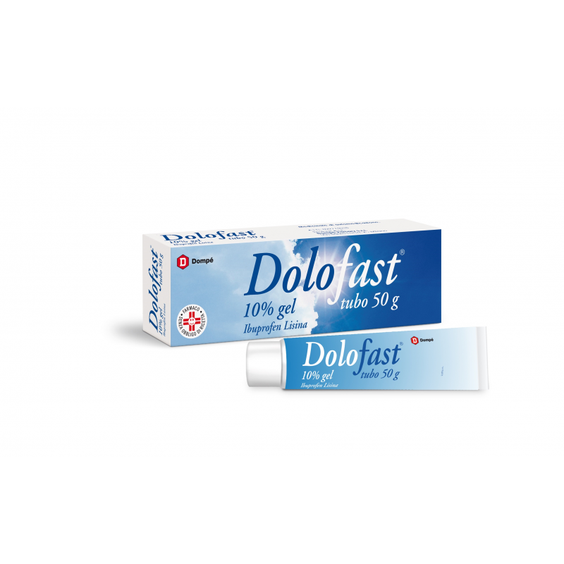 Dompe' Farmaceutici Dolofast Ibuprofene Sale Di Lisina 10% Gel