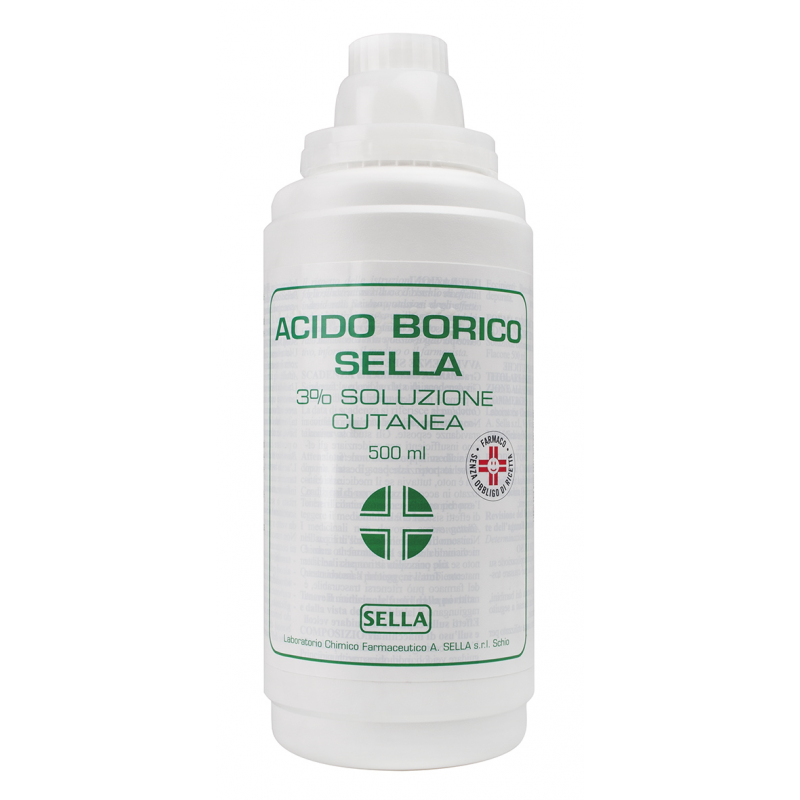 Acido Borico Sella 3% Soluzione Cutanea Acido Borico