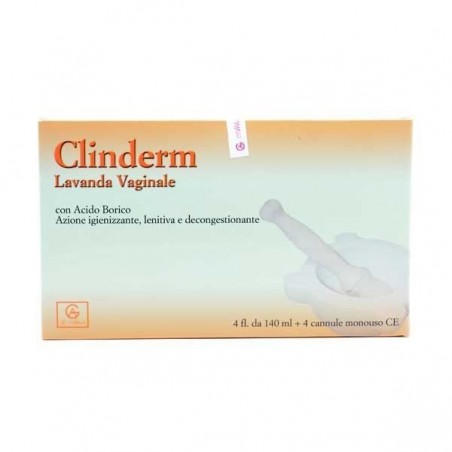 Abbate A&v Pharma Clinderm Lavanda Vaginale 4 Flaconi 140 Ml