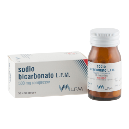 Lab. Farmacologico Milanese Sodio Bicarbonato L.f.m. 500 Mg Compresse