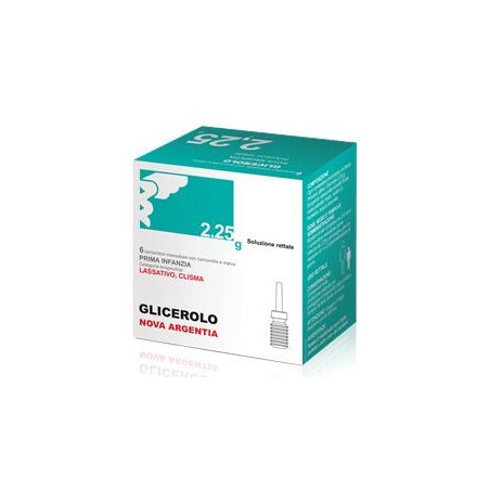 Glicerolo Prima Infanzia 2,25 G Soluzione Rettale 6 contenitori