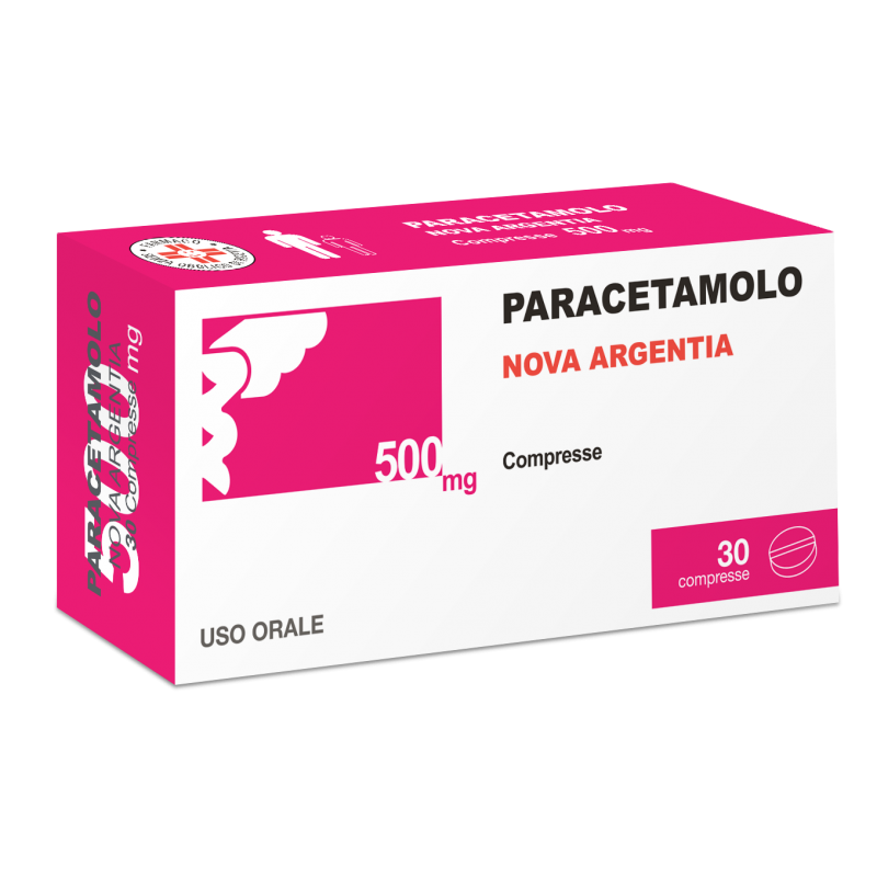 Nova Argentia Ind. Farm Paracetamolo Nova Argentia 500 Mg Compresse Paracetamolo