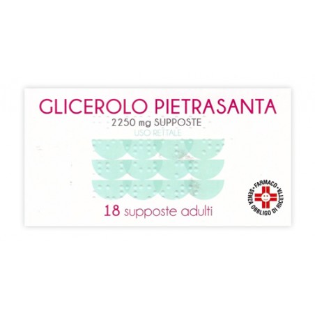 Pietrasanta Pharma Glicerolo Pietrasanta Adulti 2250 Mg Supposte