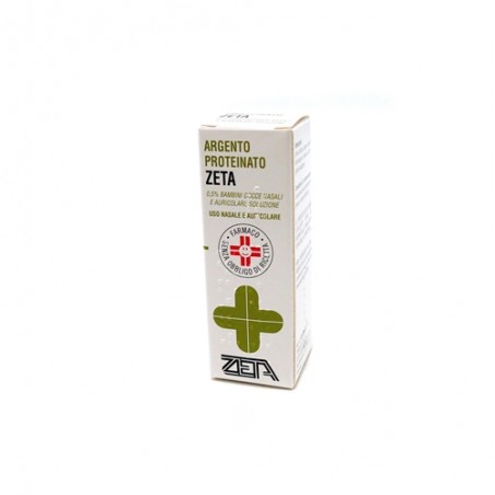 Argento Proteinato Zeta Bambini 0,5% Gocce Nasali E Auricolari 10 ml