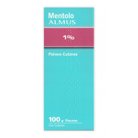 Mentolo Almus 1 % Polvere Cutanea