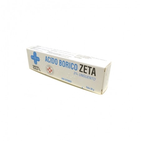 Acido Borico Zeta 3% Unguento antisettico e disinfettante 30 g