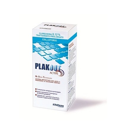 Polifarma Benessere Plak Out 0,12% Soluzione Clorexidina Digluconato