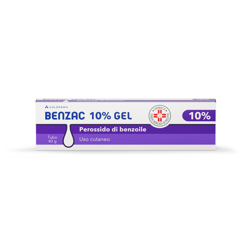 Benzac 10% Gel Perossido Di Benzoile 40 gr