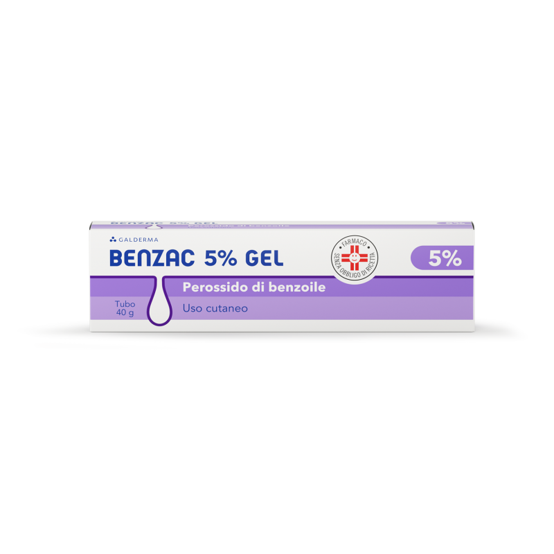 Benzac 5% Gel Perossido Di Benzoile 40 gr