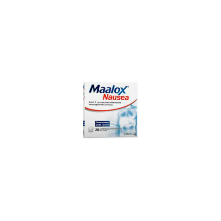 Opella Healthcare Italy Maalox Nausea Adulti 5 Mg Compresse Effervescenti Maalox Nausea Adulti 5 Mg Granulato Effervescente Meto