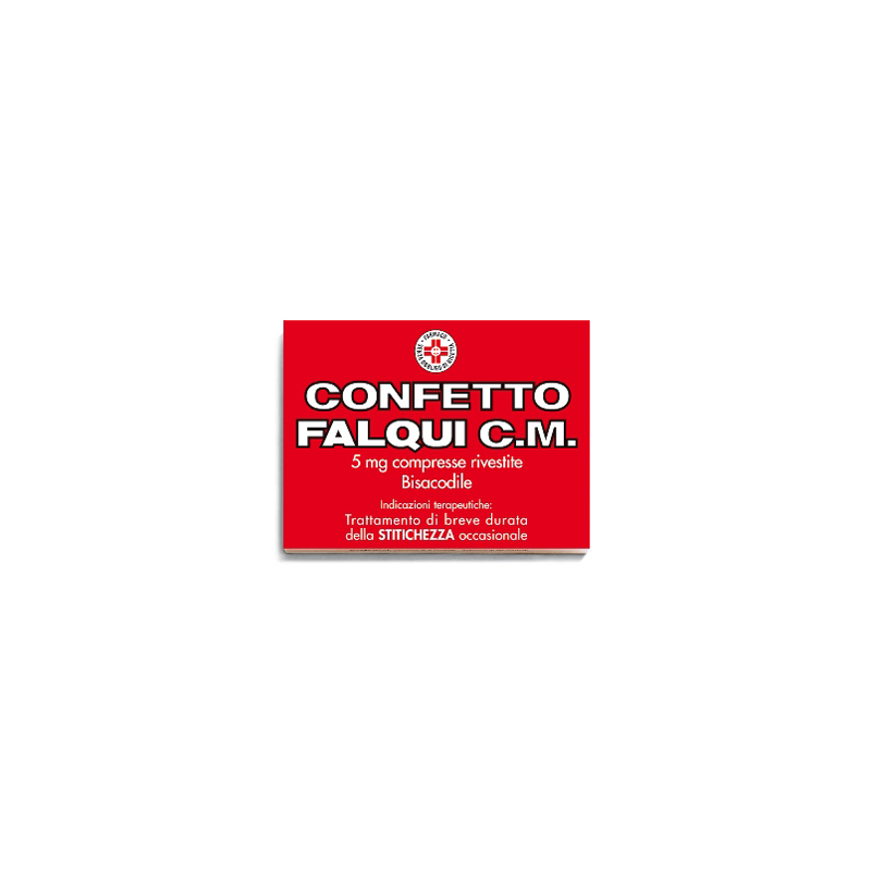 Falqui Prodotti Farmac. Confetto Falqui C.m. 5 Mg Compresse Rivestite Bisacodile