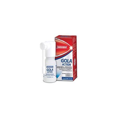 Haleon Italy Gola Action 1,5 Mg/ml + 5 Mg/ml Spray Per Mucosa Orale, Soluzione Benzidamina Cloridrato/cetilpiridinio Cloruro