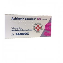 Aciclovir Sandoz 5% Crema...