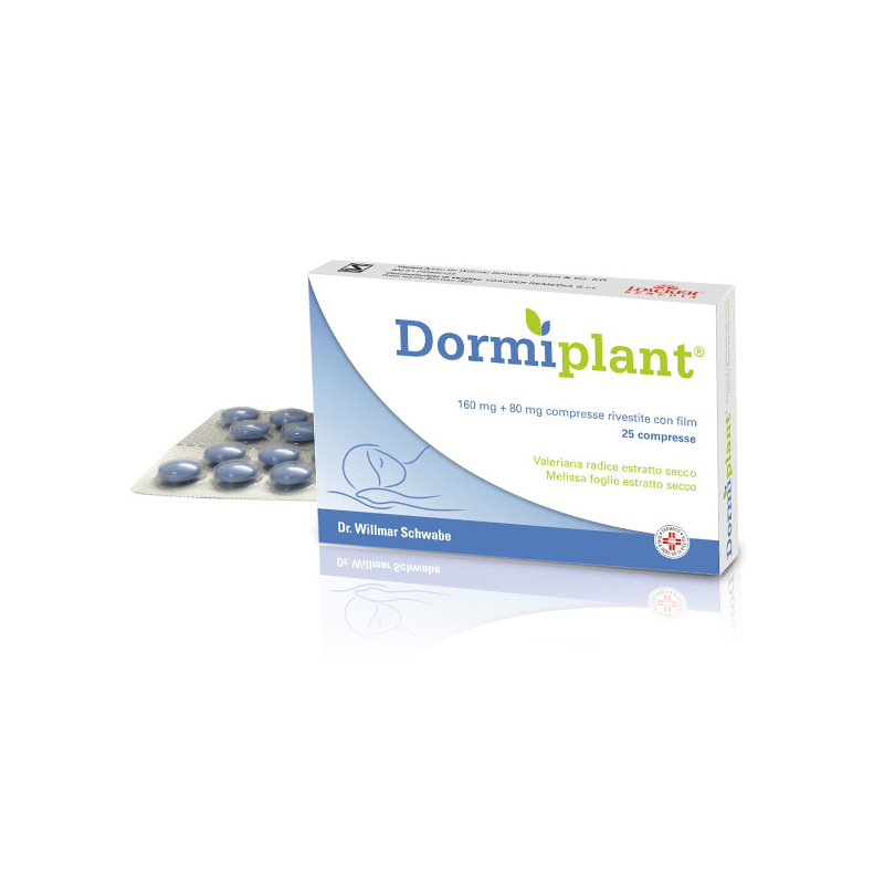 Dormiplant 160 Mg + 80 Mg 25 Compresse Rivestite Valeriana Officinalis