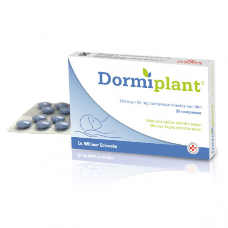 Dormiplant 160 Mg + 80 Mg 25 Compresse Rivestite Valeriana Officinalis