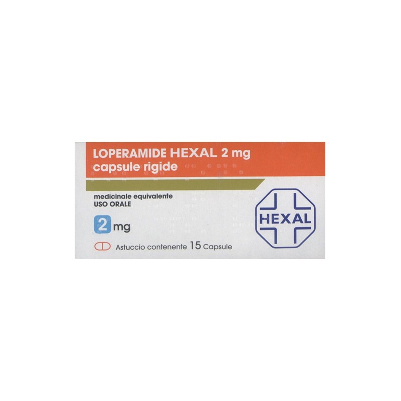 Sandoz Loperamide Hexal 2 Mg Capsule Rigide Medicinale Equivalente