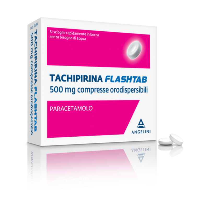 Tachipirina Flashtab 500 Mg compresse orodispersibili di Paracetamolo