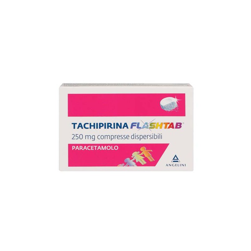 Tachipirina Flashtab 250 Mg compresse dispersibili  di Paracetamolo