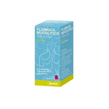 Zambon Italia Fluimucil Mucolitico 100 Mg/5 Ml Sciroppo N-acetilcisteina