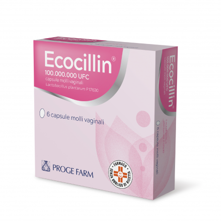 Ecocillin 100.000.000 Ufc 6 Capsule Molli Vaginali