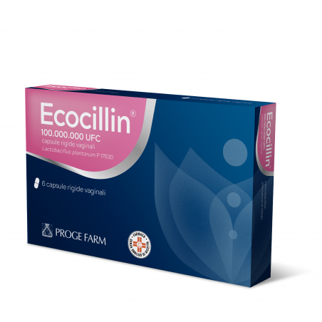 Ecocillin 100.000.000 Ufc 6 Capsule Rigide Vaginali