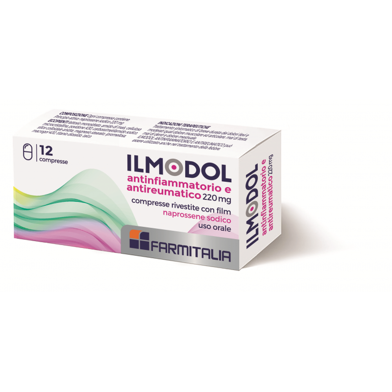 Ilmodol Antinfiammatorio E Antireumatico 220 Mg 12 Compresse Rivestite