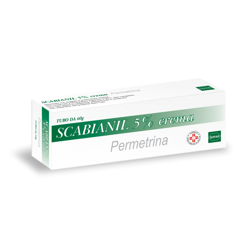 Scabianil 5% Crema 60 gr per la scabbia