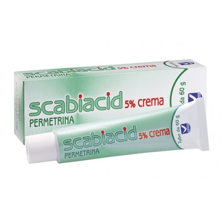 Scabiacid 5% Crema Permetrina per la scabbia 60 gr