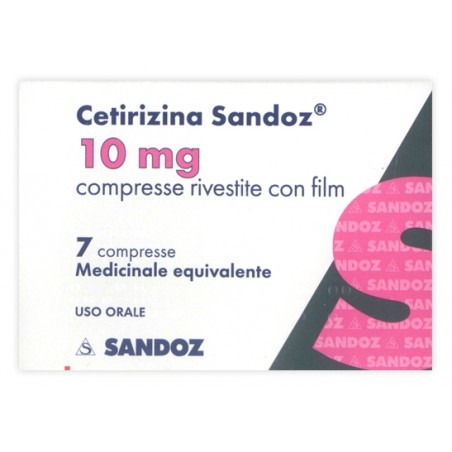 Cetirizina Sandoz 10 Mg Compresse Rivestite Con Film Cetirizina Dicloridrato