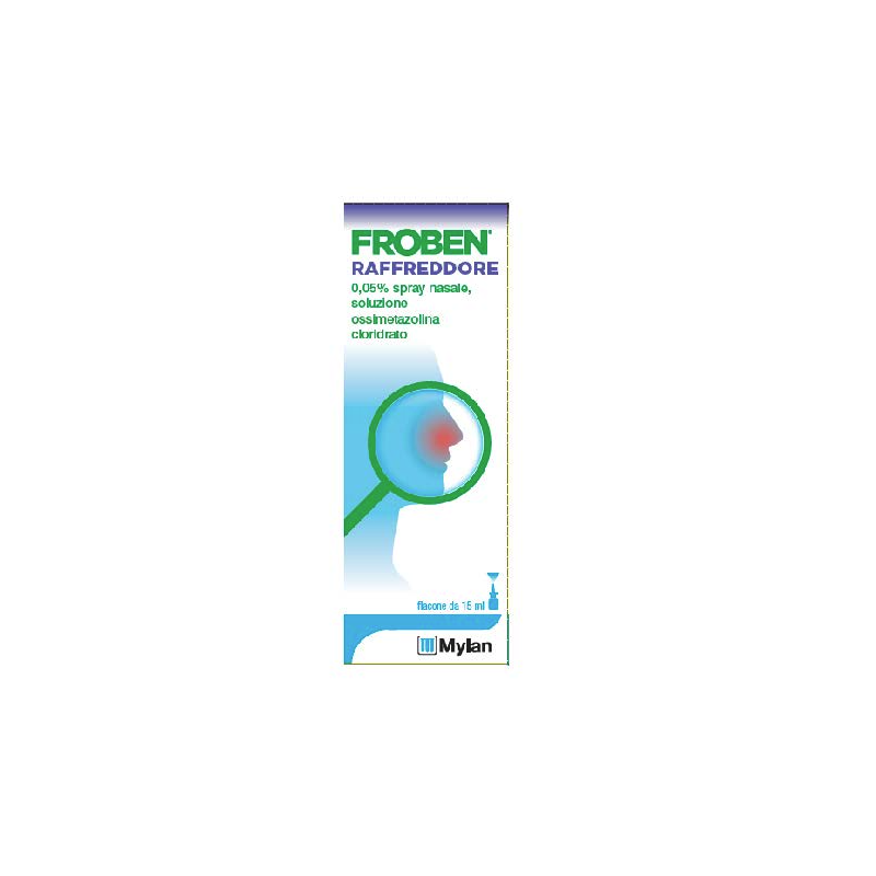 Mylan Froben Raffreddore 0,05% Spray Nasale, Soluzione Medicinale Equivalente