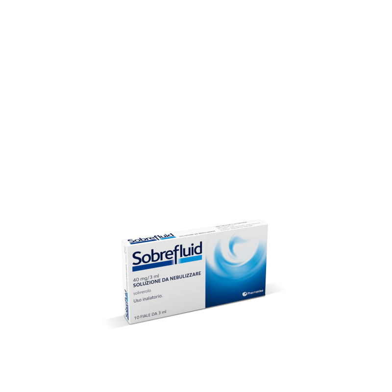 Pharmaidea Sobrefluid 40mg/3ml Soluzione Da Nebulizzare Sobrerolo