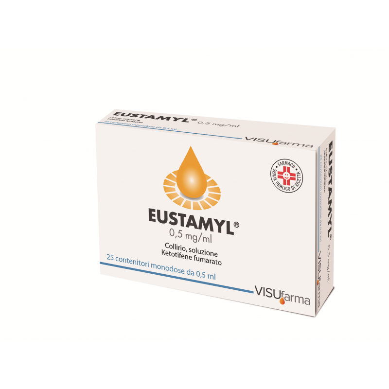 Visufarma Eustamyl 0,5 Mg/ml Collirio, Soluzione Ketotifene Fumarato