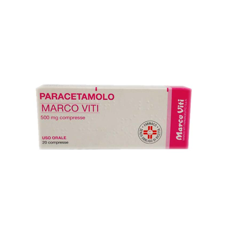 Marco Viti Farmaceutici Paracetamolo Marco Viti 500 Mg Compresse Paracetamolo