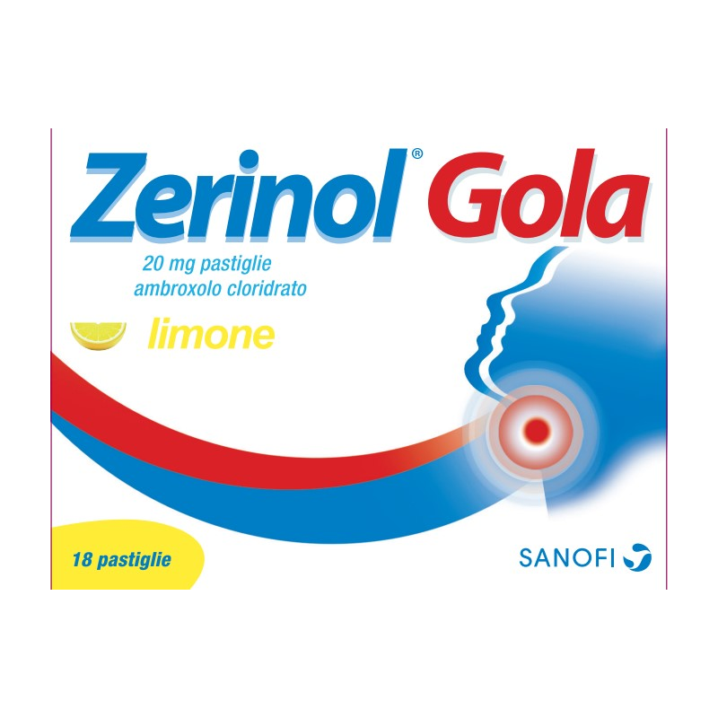 Zentiva Italia Zerinol Gola 20 Mg Pastiglie Ambroxolo Cloridrato