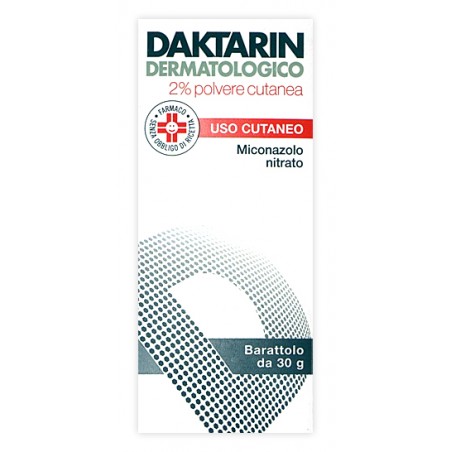 Janssen Cilag Daktarin Dermatologico 20 Mg/g Polvere Cutanea Miconazolo Nitrato