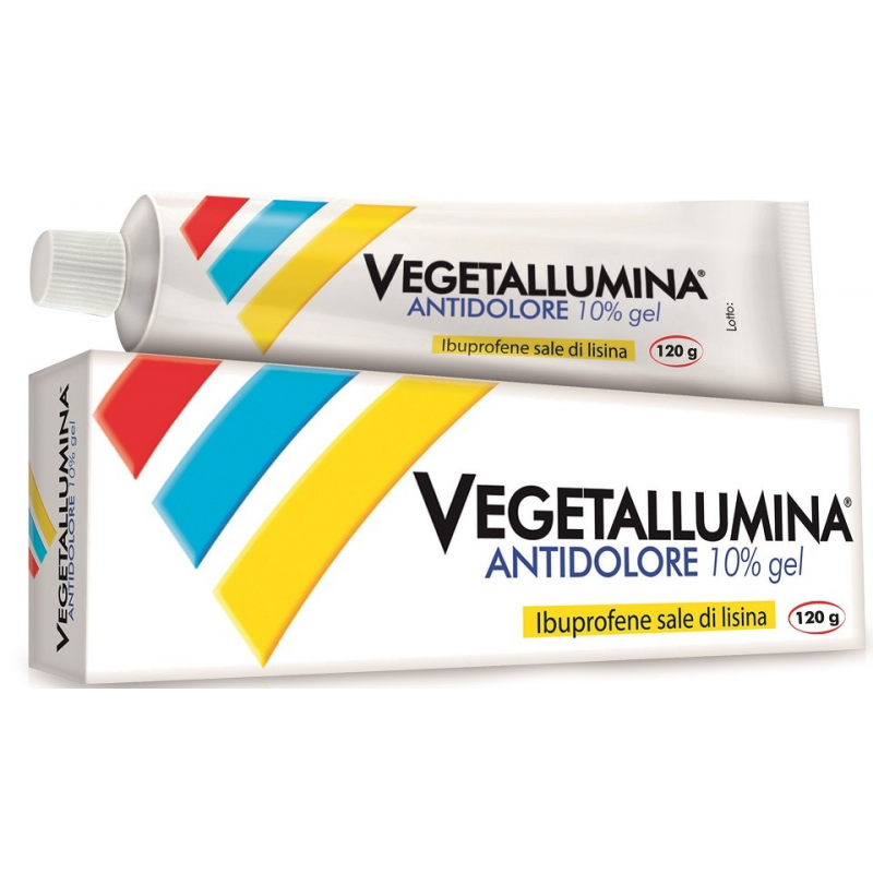 Vegetallumina Antidolore 10% Gel Ibuprofene 120 gr