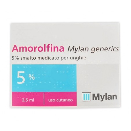 Amorolfina Mylan Generics 5% Smalto Medicato Per Unghie Amorolfina