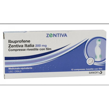 Ibuprofene Zentiva Italia 200 Mg Compresse Rivestite Con Film Ibuprofene Medicinale Equivalente